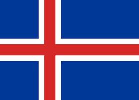 Simple flag Correct size, proportion, colors. vector