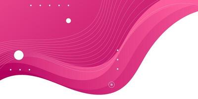 Liquid Gradient Pink With Line Flow vector