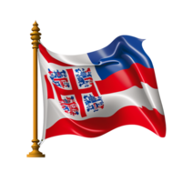serbia bandera ondulación con transparente antecedentes png