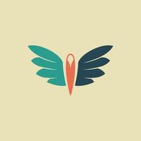 Bird concept logo. Modern and minimalist logotype. Fit for company, brand, identity, merch, business. Vector eps 10.