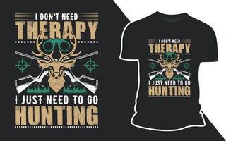 Hunting Vector Custom T shirt Apparel Clothing Design