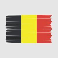 vector de bandera de bélgica