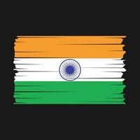 vector de la bandera de la india