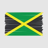 vector de bandera de jamaica