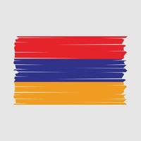 vector de bandera de armenia