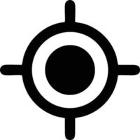 Target focus icon symbol design image, illustration of the success goal icon concept. EPS 10 vector