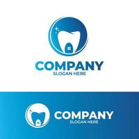 Dental home logo deign inspiration vector