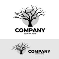 inspiración de diseño de plantilla de logotipo de árbol vector