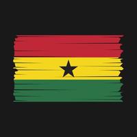 vector de bandera de ghana