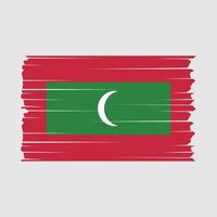 Maldives Flag Vector