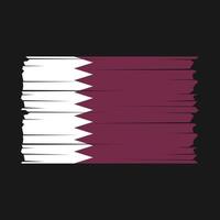 vector de bandera de qatar
