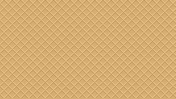 Brown Ice Cream Cone Seamless Vector Texture Pattern