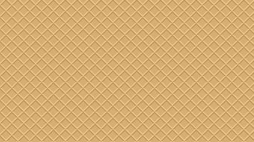 Brown Ice Cream Cone Seamless Vector Texture Pattern