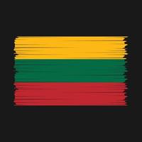 Lithuania Flag Vector