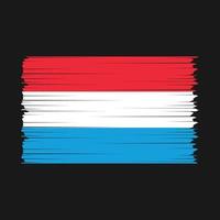 Luxembourg Flag Vector