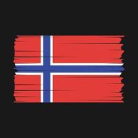 Norway Flag Vector