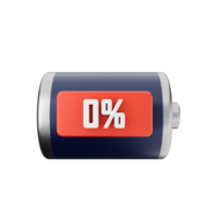 3d battery charge energy icon illustration png