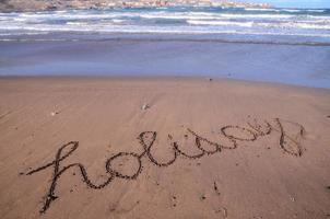 Beach on Tenerife, Canary Islands photo