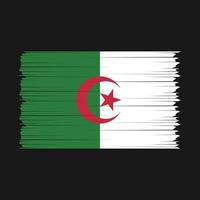 Algeria Flag Brush Vector