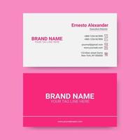Corporate Business Card Design vector