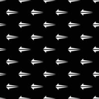 Seamless Left Arrow Pattern Swatch vector