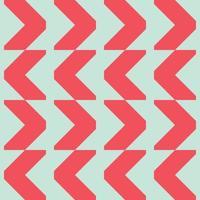 Seamless Zigzag Geometry Pattern Swatch vector