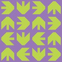 Seamless Random Arrow Pattern Swatch vector