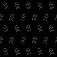 Seamless Random Arrow Pattern Swatch vector
