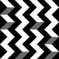 muestra de patrón de geometría en zigzag sin costuras vector