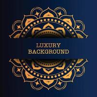 Black and gold poster luxury background vector