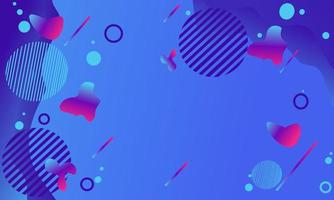 Liquid color background design. Fluid gradient shapes composition. vector