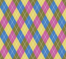 Argyle Pattern vector ,Fabric texture background