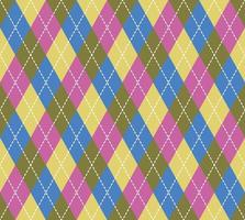 Argyle Pattern vector ,Fabric texture background