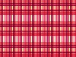 Seamless Plaid pattern with Vector background. Bold colour tartan plaid seamless pattern Free Vector. Flat textile fabric pattern ornament design.