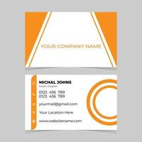 Modern Business Card Template vector