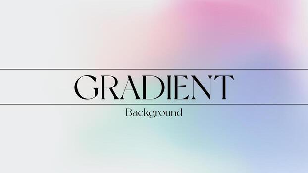 Pastel mesh gradient background. Abstract blurred wallpaper texture vector