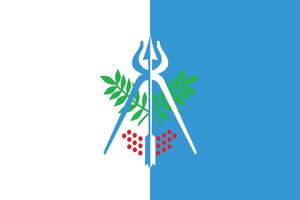 Simple flag . Correct size, proportion, colors vector