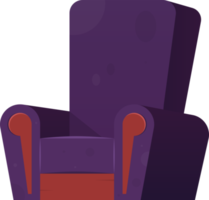 Furniture item in cartoon style png