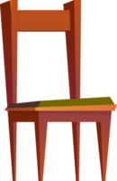 Furniture item in cartoon style png