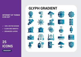 Internet of things Icon pack vector