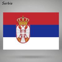 sencillo bandera aislado . vector ilustración