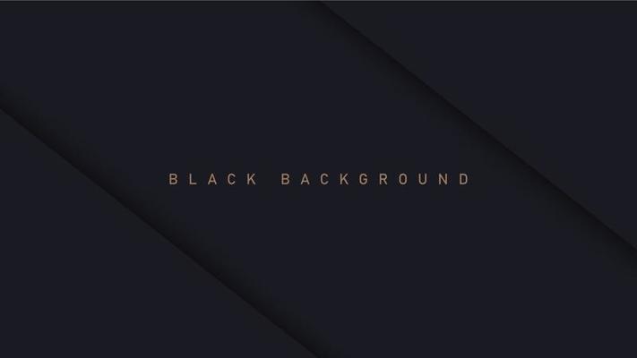 Black luxury background with shadow elements, template for your design