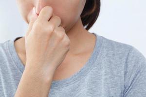 A foul smell when breathing may be caused by. 1. Infections in the nasal cavity such as colds, flu, sinusitis. photo