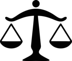 Scale balance icon symbol design, Illustration of the law balance icon vector image. EPS 10