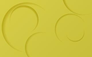 modern abstract yellow lime color circle shadow background. eps10 vector