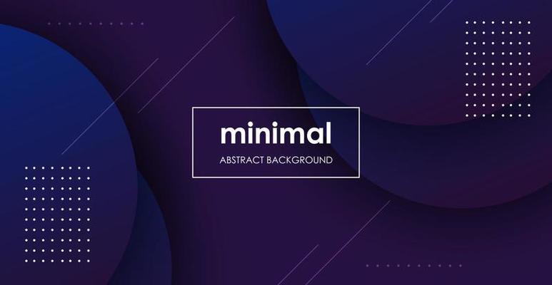 minimal abstract dark purple circle shape overlap layers geometric dynamic background. eps10 vector