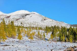 Scenic mountain landscape photo