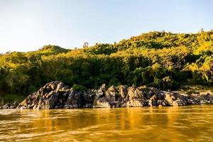 Rural landscape in Asia photo