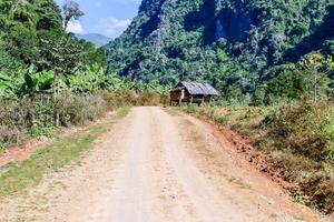 rural paisaje en Asia foto