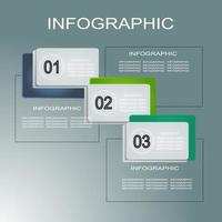 infographic templet with icon suitable for business report vector